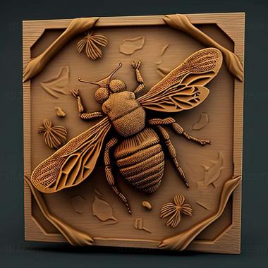 3D модель Eristalis alleni (STL)